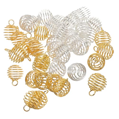 ARTIBETTER 40 Stück Anhänger Zur Schmuckherstellung: Mini-federkugel-ohrringanhänger Für Damen – Schmuckzubehör Mit Laternenkugel-design ARTIBETTER 40 Stück Anhänger Zur Schmuckherstellung: Mini-federkugel-ohrringanhänger Für Damen – Schmuckzubehör Mit Laternenkugel-design von Artibetter