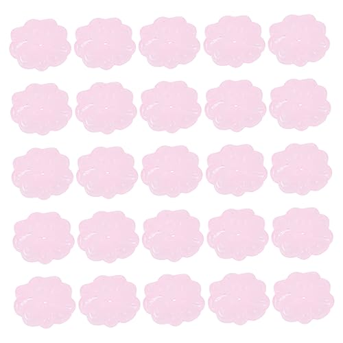 ARTIBETTER 40 Stück Blumenblatt Design Glasperlen für DIY Schmuckherstellung Lose Bastelperlen Vielseitige Bastelmaterialien für Haarschmuck und Armbänder Zufällige Farben von Artibetter