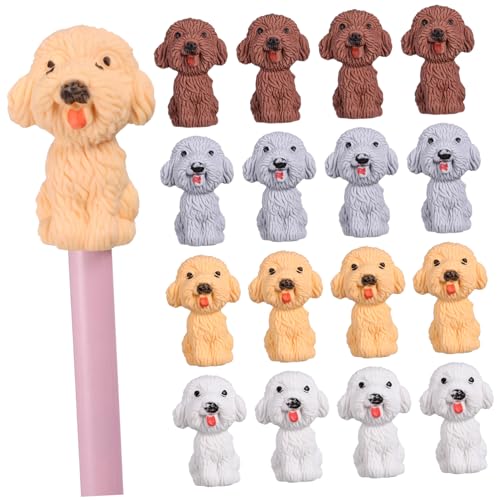 ARTIBETTER 40 Stück Cute Dog Radiergummis Mini Tier Radiergummis Farben Weiß Gelb Braun für Schulsachen ARTIBETTER 40 Stück Cute Dog Radiergummis Mini Tier Radiergummis Farben Weiß Gelb Braun für Schulsachen von Artibetter