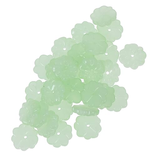 ARTIBETTER 40 Stück Handgemachte Haarspangen Materialien Petal Glasperlen DIY Bastelbedarf für Schmuckherstellung für Projekte und Accessoires von Artibetter