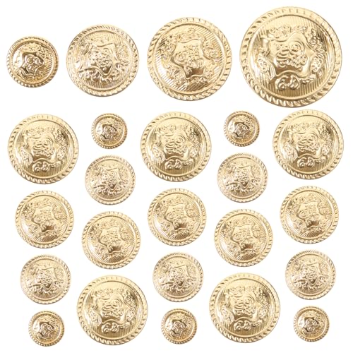 ARTIBETTER 40 Stück Retro-metallknöpfe Nähen Anzugsjackenknopf Kleidungsstück Runden Goldknöpfe Antiquität Anzüge Knöpfe Für Jacken Runder Knopf Aus Metall Runde Nähknöpfe Anzugknöpfe Golden ARTIBETTER 40 Stück Retro-metallknöpfe Nähen Anzugsjackenknopf Kleidungsstück Runden Goldknöpfe Antiquität Anzüge Knöpfe Für Jacken Runder Knopf Aus Metall Runde Nähknöpfe Anzugknöpfe Golden von Artibetter