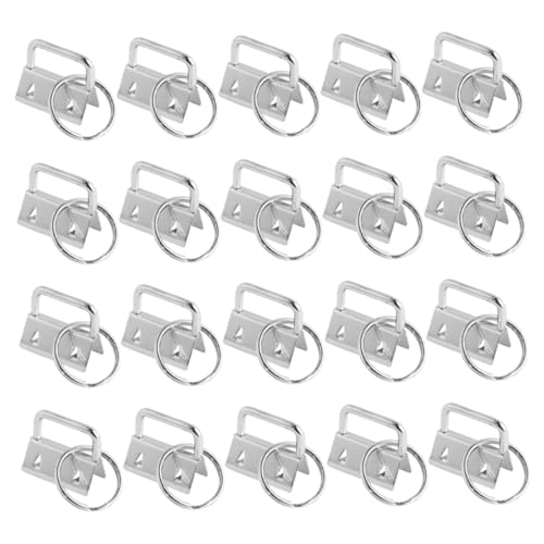 ARTIBETTER 40 Stück Schlüsselring Endclips für Handtaschenriemen DIY Verschlüsse für Bastelprojekte und Schmuckherstellung Hohe Stabilität und Korrosionsbeständigkeit ARTIBETTER 40 Stück Schlüsselring Endclips für Handtaschenriemen DIY Verschlüsse für Bastelprojekte und Schmuckherstellung Hohe Stabilität und Korrosionsbeständigkeit von Artibetter