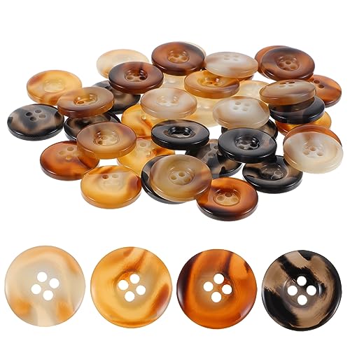 ARTIBETTER 40 Stück Teiliges Harz Knopf mit Löchern Stabile Knöpfe für Mäntel und Jacken Vielseitige DIY Nähknöpfe für Kleidung Handliche Ersatzknöpfe Schwarz und Verschiedenen Brauntönen ARTIBETTER 40 Stück Teiliges Harz Knopf mit Löchern Stabile Knöpfe für Mäntel und Jacken Vielseitige DIY Nähknöpfe für Kleidung Handliche Ersatzknöpfe Schwarz und Verschiedenen Brauntönen von Artibetter