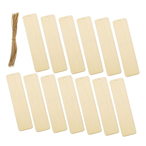 ARTIBETTER 40 Stück Teiliges Holz-lesezeichen mit Glatten Kanten Unbemalt und Langlebig Diy-holzanhänger für Gestalten Malen Graffiti als Weihnachtsdekoration und Kreative Geschenkidee ARTIBETTER 40 Stück Teiliges Holz-lesezeichen mit Glatten Kanten Unbemalt und Langlebig Diy-holzanhänger für Gestalten Malen Graffiti als Weihnachtsdekoration und Kreative Geschenkidee von Artibetter