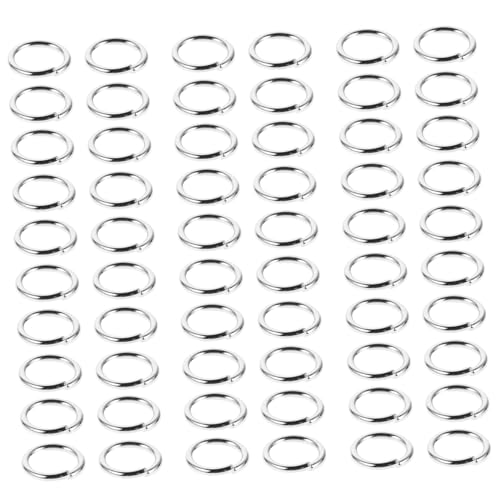 ARTIBETTER 400 Stück Zinklegierung Runde Offene Verbinder für Diy Armbänder Ohrringe und Schlüsselanhänger Handwerkliche Zubehörteile von Artibetter
