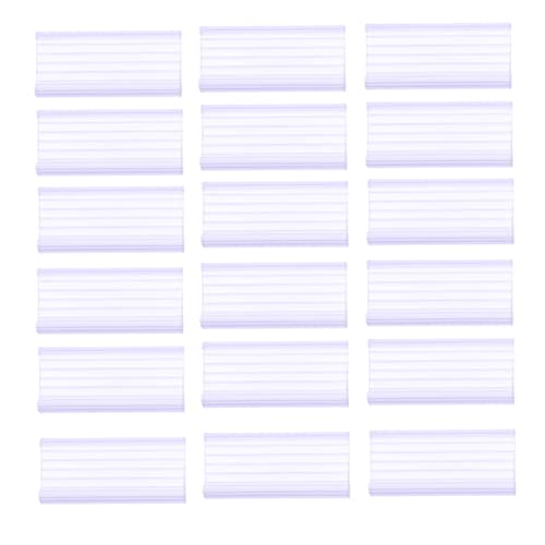ARTIBETTER 40Stücke Display Label Clips Aus PVC Transparente Etikettenhalter Für Körbe Langlebig Für Supermärkte Und Einzelhandelsgeschäfte ARTIBETTER 40Stücke Display Label Clips Aus PVC Transparente Etikettenhalter Für Körbe Langlebig Für Supermärkte Und Einzelhandelsgeschäfte von Artibetter