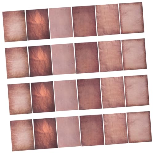 ARTIBETTER 48 Blatt Vintage Briefpapier Kopierpapier Vintage-designpapier Farbpapier Für Drucker Alt Aussehendes Papier Pastellpapier Druckerpapier Liniertes Briefpapier Mit Umschlägen von Artibetter