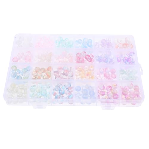 ARTIBETTER 480 Stück Glasgelee -Perlen Spacer Herstellung Erwachsene Bausatz zubehör selber machen Abstandsperlen selber machen Handwerk Perlen machen Lose Perlen Acryl ARTIBETTER 480 Stück Glasgelee -Perlen Spacer Herstellung Erwachsene Bausatz zubehör selber machen Abstandsperlen selber machen Handwerk Perlen machen Lose Perlen Acryl von Artibetter