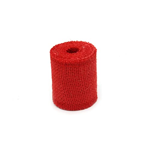 ARTIBETTER 4Rollen Weihnachten dekorierte Sackleinenrollen Hochzeit Band für weihnachtsverpackungsband Schleife Handwerk Weihnachtsbaumband Fest Juteband Bastelband aus Spitze Hessisches Band ARTIBETTER 4Rollen Weihnachten dekorierte Sackleinenrollen Hochzeit Band für weihnachtsverpackungsband Schleife Handwerk Weihnachtsbaumband Fest Juteband Bastelband aus Spitze Hessisches Band von Artibetter