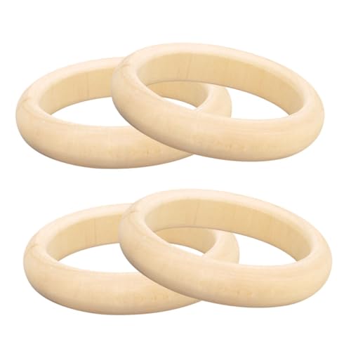 ARTIBETTER 4Stücke DIY Holzarmbänder für Schmuckherstellung Handgefertigte Holzringe Naturholz Gestalten für Bastelprojekte ARTIBETTER 4Stücke DIY Holzarmbänder für Schmuckherstellung Handgefertigte Holzringe Naturholz Gestalten für Bastelprojekte von Artibetter
