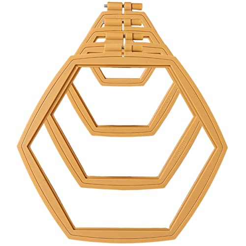 ARTIBETTER 4Stücke Ovaler Stickrahmen Verstellbare Kreuzstich Ringe Hochwertigem für Handarbeiten und Dekoration für DIY Quilten und Stickerei ARTIBETTER 4Stücke Ovaler Stickrahmen Verstellbare Kreuzstich Ringe Hochwertigem für Handarbeiten und Dekoration für DIY Quilten und Stickerei von Artibetter