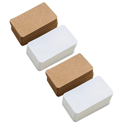ARTIBETTER 4er-packung Leere Wortkarte Klein Karten Weiß Leere Karten Schüttgut Mini Sortiert Visitenkarten Leer Einfache Karten Kartenvorrat Schmucklos Wortkarten Kraftpapier ARTIBETTER 4er-packung Leere Wortkarte Klein Karten Weiß Leere Karten Schüttgut Mini Sortiert Visitenkarten Leer Einfache Karten Kartenvorrat Schmucklos Wortkarten Kraftpapier von Artibetter