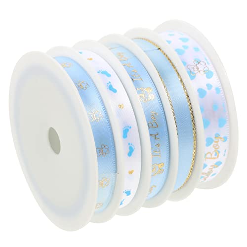 ARTIBETTER 5 Rollen Dekorationsband Polyester Verpackungsband für Festlichkeiten Leichtes Bastelband pro für und Diy Projekte ARTIBETTER 5 Rollen Dekorationsband Polyester Verpackungsband für Festlichkeiten Leichtes Bastelband pro für und Diy Projekte von Artibetter