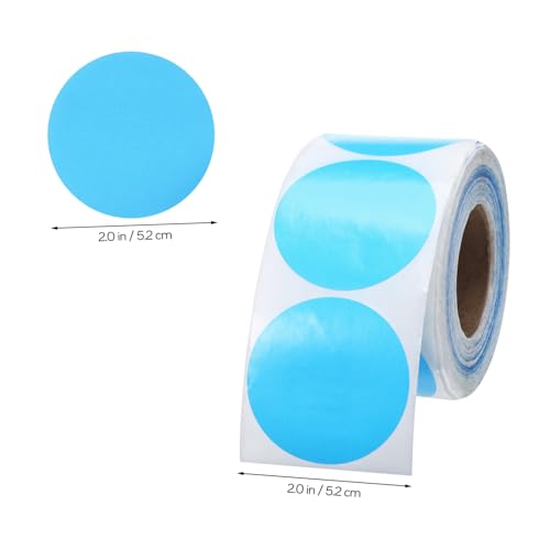 ARTIBETTER 5 Rollen Farbige Runde Klebeetiketten Selbstklebend Ölresistent Abriebfest Für Büroorganisation Inventarverwaltung Farbcodierte Aufkleber ARTIBETTER 5 Rollen Farbige Runde Klebeetiketten Selbstklebend Ölresistent Abriebfest Für Büroorganisation Inventarverwaltung Farbcodierte Aufkleber von Artibetter