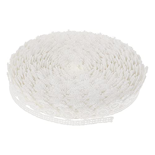 ARTIBETTER 5 Rollen Lace Trim Weißes Spitzenband für Diy Dekoration und Nähen für Hochzeiten Bastelprojekte und Kreative Designs und Platzsparend von Artibetter
