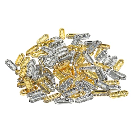 ARTIBETTER 5 Sätze Armband Aus Metallperlen Hornperlen Abstandsperlen Aus Gold Klein Für Schmuck Armbänder Metallperlen Lose Halskette Perlen Diy Ohrringe Perlen 100 Stück * 5 von Artibetter