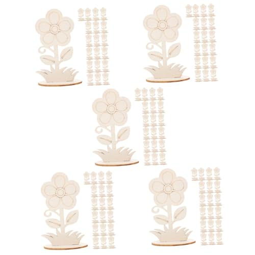 ARTIBETTER 5 Sätze Blumenornamente Für Heimdekoration Formornamente Unvollendete Blumenausschnitte Aus Holz 20 Stück * 5 ARTIBETTER 5 Sätze Blumenornamente Für Heimdekoration Formornamente Unvollendete Blumenausschnitte Aus Holz 20 Stück * 5 von Artibetter