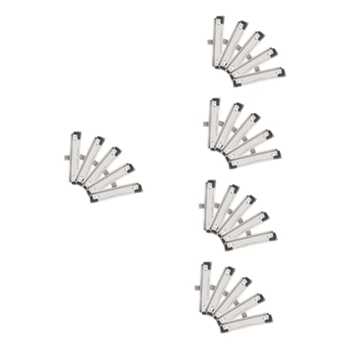 ARTIBETTER 5 Sätze Bulletin Board Ordner Klemmbrett Extra Große Klemmbrett Klemmbretter Klemmbrett Binder Ordner Klemmbretter Datei Organizer Clip Aluminium Clips Schwarz 5 Stück * 5 von Artibetter