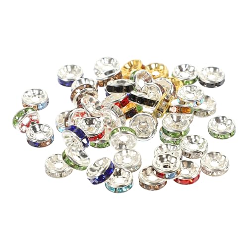 ARTIBETTER 5 Sätze Bunte Abstandsperlen Mit Glitzernden Strasssteinen Runde Diy Schmuck Spacer Beads Für Armbänder Langlebige Bastelperlen Zum Auffädeln Und Schmuckherstellung 300 Stück * 5 ARTIBETTER 5 Sätze Bunte Abstandsperlen Mit Glitzernden Strasssteinen Runde Diy Schmuck Spacer Beads Für Armbänder Langlebige Bastelperlen Zum Auffädeln Und Schmuckherstellung 300 Stück * 5 von Artibetter