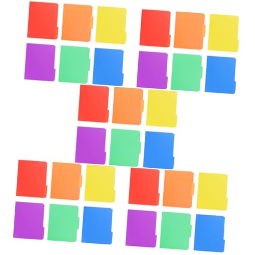 ARTIBETTER 5 Sätze Dokumentenmappe Teiliges Aus Buntem Kunststoff Einfacher Organizer Für Prüfungsunterlagen Für Büro Schule Und Zuhause 6 Stücke * 5 ARTIBETTER 5 Sätze Dokumentenmappe Teiliges Aus Buntem Kunststoff Einfacher Organizer Für Prüfungsunterlagen Für Büro Schule Und Zuhause 6 Stücke * 5 von Artibetter