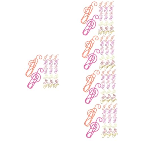 ARTIBETTER 5 Sätze Farbige Büroklammern Notizen Musiknoten-clip Sortiert Musiknoten-büroklammer Musical Geformt Musikfarbene Papierklammern Bunt Clips Gold Metall Zufällige Farbe 60 Stück * 5 ARTIBETTER 5 Sätze Farbige Büroklammern Notizen Musiknoten-clip Sortiert Musiknoten-büroklammer Musical Geformt Musikfarbene Papierklammern Bunt Clips Gold Metall Zufällige Farbe 60 Stück * 5 von Artibetter