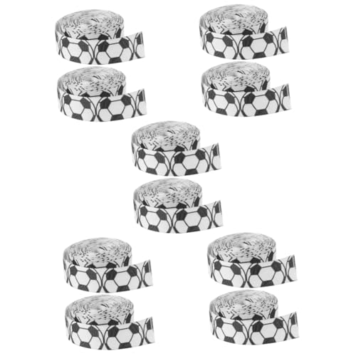 ARTIBETTER 5 Sätze Geschenkband Band Zum Verpacken Sportband Weißes Band Geschenkverpackungsband Kreative Kuchenbänder Dekoratives Verpackungsband Banddekor Stoff 2 Rollen * 5 von Artibetter