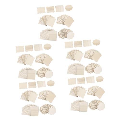 ARTIBETTER 5 Sätze Holzscheiben Material Handwerk Hartholz Untersetzer Malen Rustikal Für Formen Unfertige Holzscheibe Holzkreise Zum Basteln Holz Kreis Beige 40 Stück * 5 von Artibetter