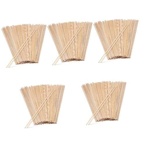 ARTIBETTER 5 Sätze Holzstreifen Diy -materialien Für Schüttgut Vierkantdübel Aus Hartholz Bastelstangen Handwerk Stöcke Quadratische Dübelstangen Klein Basswood -streifen 150 Stück * 5 von Artibetter
