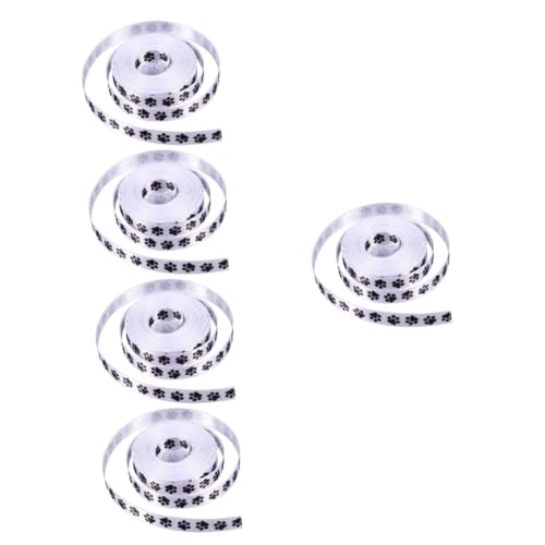 ARTIBETTER 5 Sätze Hundepfoten Geschenkband Breites Langlebiges Diy Band Für Projekte Und Geschenkverpackungen Für Bastelarbeiten 2 Rollen * 5 ARTIBETTER 5 Sätze Hundepfoten Geschenkband Breites Langlebiges Diy Band Für Projekte Und Geschenkverpackungen Für Bastelarbeiten 2 Rollen * 5 von Artibetter