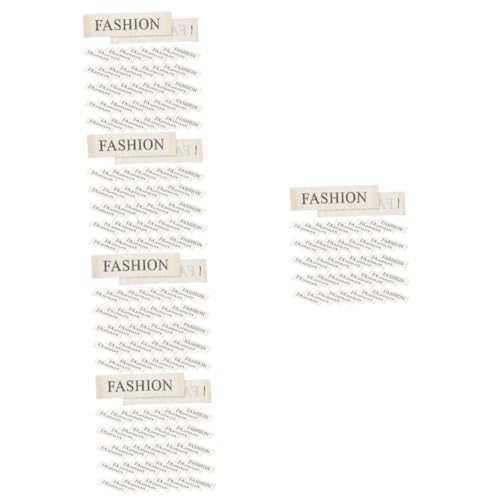 ARTIBETTER 5 Sätze Kleidungsetiketten Für Kleidung Kleidungsetiketten Stoff Nähetiketten Nähabzeichen Tags Namensetiketten Für Kleidung Patches Für Jacken Stoffanhänger 100 Stück * 5 von Artibetter