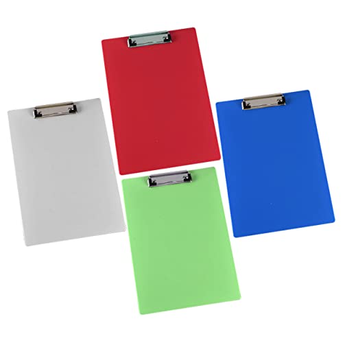 ARTIBETTER 5 Sätze Klemmbrett Aus Halte Und Schreibbrett Aus Kunststoff Für Büro Und Schule Dokumentenorganizer Mit Farbigen Clips Vielseitig Einsetzbar Langlebig 4 Stücke * 5 ARTIBETTER 5 Sätze Klemmbrett Aus Halte Und Schreibbrett Aus Kunststoff Für Büro Und Schule Dokumentenorganizer Mit Farbigen Clips Vielseitig Einsetzbar Langlebig 4 Stücke * 5 von Artibetter