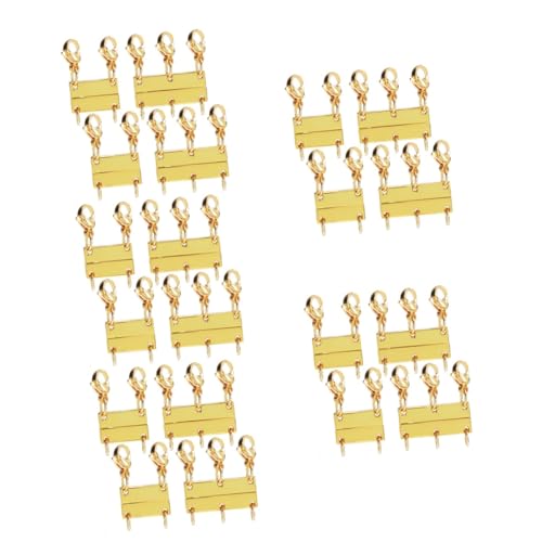 ARTIBETTER 5 Sätze Magnetische Halskette Mehrlagige Schnalle Mehrere Verschlüsse Für Halsketten Goldhalsketten Mehrlagige Verschlüsse Schmuckverschlüsse Und Verschlüsse 2 Stücke * 5 von Artibetter