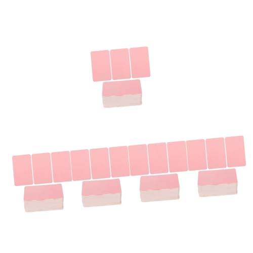 ARTIBETTER 5 Sätze Meldungspapier Karte Mini Studieren Gefüttert Blinken Sortiert Nachrichtenlieferungen Zubehör Beachten Nachrichten-tag Rosa 100 Stück * 5 von Artibetter