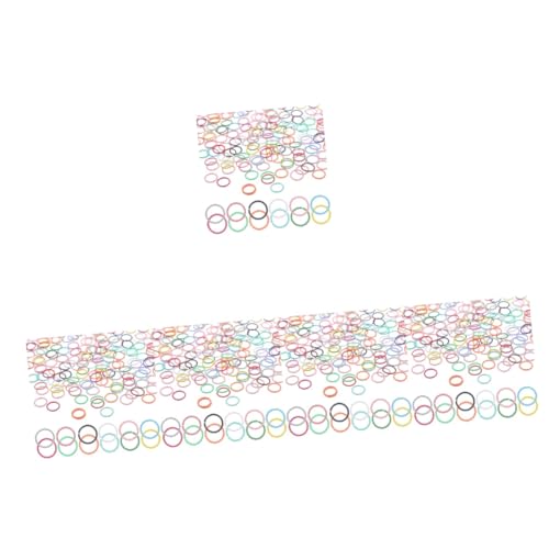 ARTIBETTER 5 Sätze Offene Biegeringe Für Diy Schmuck Verbindungsringe Für Armbänder Und Schlüsselanhänger Für Bastelarbeiten Und Schmuckreparaturen 200 Stück * 5 von Artibetter
