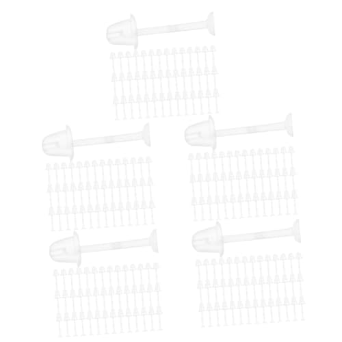 ARTIBETTER 5 Sätze Ohrstecker Verschlüsse Durchsichtige Ohrstöpsel Für Schule Wiederverwendbare Ohrstecker Stopper Leicht Und Langlebig Für Schmuckherstellung Und Diy Projekte 300 Stück * 5 von Artibetter