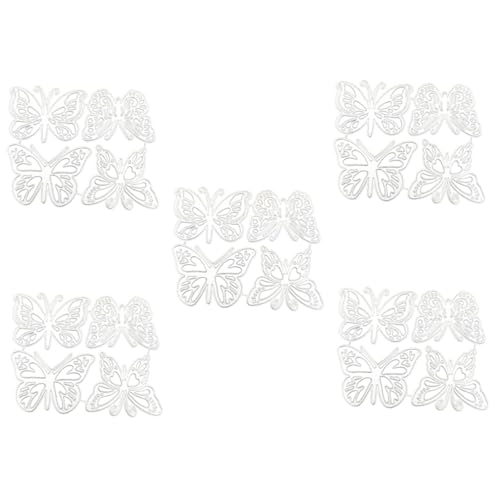 ARTIBETTER 5 Sätze Präge Messer Form Papier Schablone Sterben Herstellung Stanzteile Aus Metall Diy-form Aus Kohlenstoffstahl Stanzformen Stahl Mit Hohem Kohlenstoffgehalt 4 Stücke * 5 von Artibetter