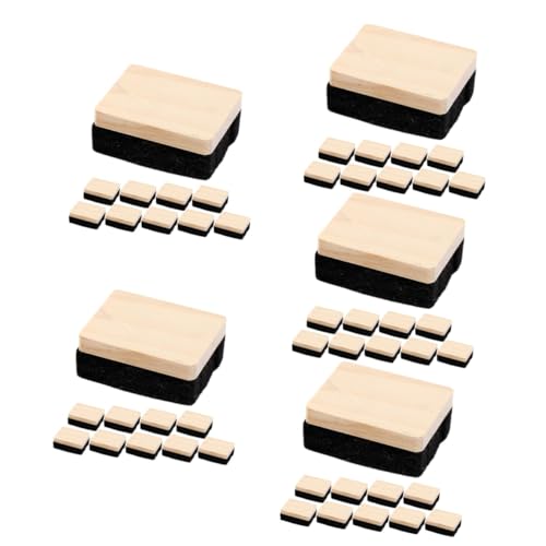 ARTIBETTER 5 Sätze Radiergummi Mini Class Tafel Bulletin Weiß Kleine Tafel Multipack Kreidestaubtuch Tafelkreidewischer Bürobedarf Kreidereiniger Kreidetafelreiniger Holz 10 Stück * 5 ARTIBETTER 5 Sätze Radiergummi Mini Class Tafel Bulletin Weiß Kleine Tafel Multipack Kreidestaubtuch Tafelkreidewischer Bürobedarf Kreidereiniger Kreidetafelreiniger Holz 10 Stück * 5 von Artibetter