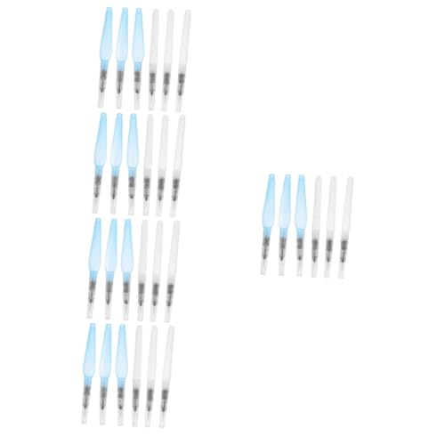 ARTIBETTER 5 Sätze Refillbare Aquarellpinsel Teiliges Für Kreative Malereien Wassergefüllte Pinsel Für Zeichnungen Und Aquarellkunst Transparentes Design Für Einfache 6 Stücke * 5 von Artibetter