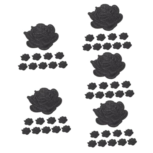 ARTIBETTER 5 Sätze Rose Stick Patch Kleidung Applikationen Nähen Patch Für Jeans Überlagern Trimmen Stickerei Blumenapplique Applikation Mit Blumenstickerei Twill-stoff Schwarz 10 Stück * 5 ARTIBETTER 5 Sätze Rose Stick Patch Kleidung Applikationen Nähen Patch Für Jeans Überlagern Trimmen Stickerei Blumenapplique Applikation Mit Blumenstickerei Twill-stoff Schwarz 10 Stück * 5 von Artibetter