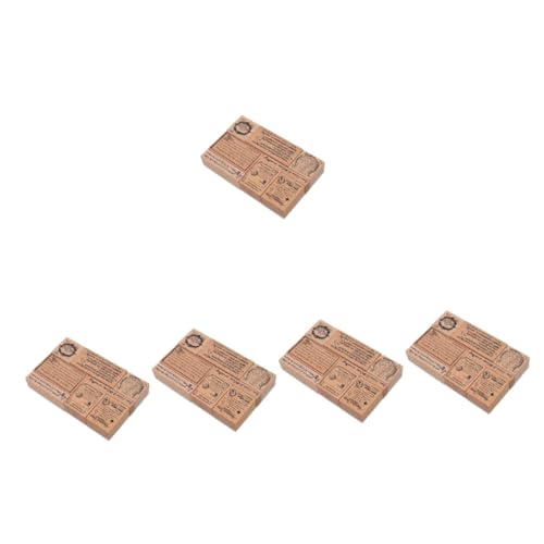 ARTIBETTER 5 Sätze Stempelset Aus Holz Journaling-zubehör Stempeln Scrapbooking -vorräte Albumdekorationsstempel Brief Stempel Für Sammelalben Kleiner Holzstempel 8 Stück * 5 ARTIBETTER 5 Sätze Stempelset Aus Holz Journaling-zubehör Stempeln Scrapbooking -vorräte Albumdekorationsstempel Brief Stempel Für Sammelalben Kleiner Holzstempel 8 Stück * 5 von Artibetter