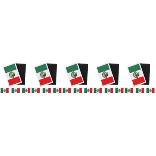 ARTIBETTER 5 Sätze Teiliges Nationalflaggen Patches Gestickte Applikationen Für Kleidung Hüte Taschen Diy Dekoration Und Reparatur Einfach Aufzubügeln Oder Aufzunähen Für Kreative 5 Stück * 5 von Artibetter