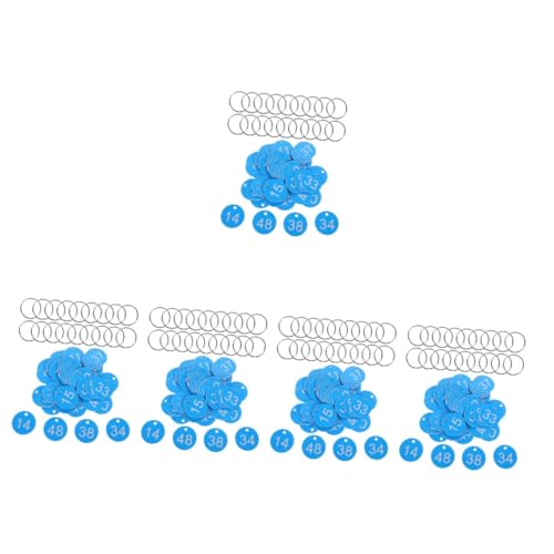 ARTIBETTER 5 Sätze Ventiletikett Nummerierte Tags Für Ventil Schlüssel Zahlenkarten Mehrzweck-nummern-tags Schild Gepäck-id-tags Stichworte Diy-label-tags Sky-blue Eisen von Artibetter