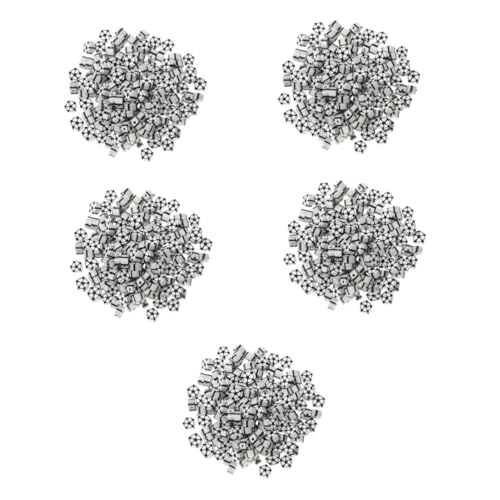 ARTIBETTER 5 Sätze Weiche Keramikfußballperlen Bunt Bausatz Tonperlen Für Fußballanhänger Zur Schmuckherstellung Sportliche Reize Kleine Fußballperlen Sportperlen Polymer-ton 100 Stück * 5 ARTIBETTER 5 Sätze Weiche Keramikfußballperlen Bunt Bausatz Tonperlen Für Fußballanhänger Zur Schmuckherstellung Sportliche Reize Kleine Fußballperlen Sportperlen Polymer-ton 100 Stück * 5 von Artibetter