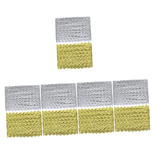 ARTIBETTER 5 Sätze Wellige Spitze Nähen Hochzeit Basteln Natürlich Flechten Accessoires Zur Kleiderdekoration Nähzubehör Geflochtener Besatz Verzierungen Für Das Handwerk Links 2 Rollen * 5 ARTIBETTER 5 Sätze Wellige Spitze Nähen Hochzeit Basteln Natürlich Flechten Accessoires Zur Kleiderdekoration Nähzubehör Geflochtener Besatz Verzierungen Für Das Handwerk Links 2 Rollen * 5 von Artibetter