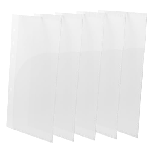 ARTIBETTER 5 Stück Budget Binder Einsätze Teiliges Transparente für Loseblatt Dokumente Wiederverwendbare Budget Hüllen für Geld Karten und Quittungen von Artibetter