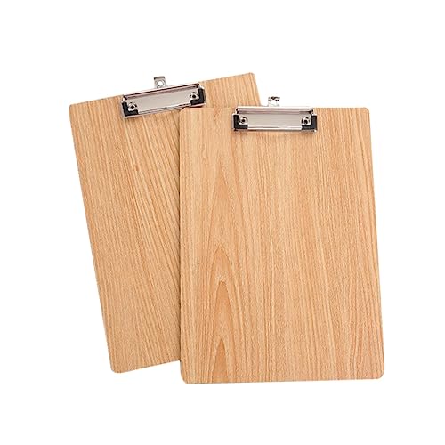 ARTIBETTER 5 Stück Clipboards mit Metallclip Ergonomisches Design für Schule Büro und Zuhause Dokumentenablage und Schreibunterlage für Altersgruppen von Artibetter