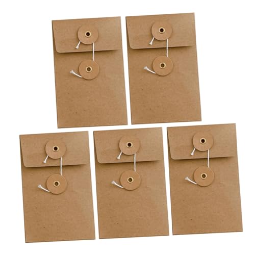 ARTIBETTER 5 Stück Datenaufbewahrungstasche Vintage Hochzeitsumschläge Vintage Umschläge Vintage Papier Und Umschläge Vintage Stil Umschläge Büroumschläge Taschenumschläge Braunes Papier von Artibetter