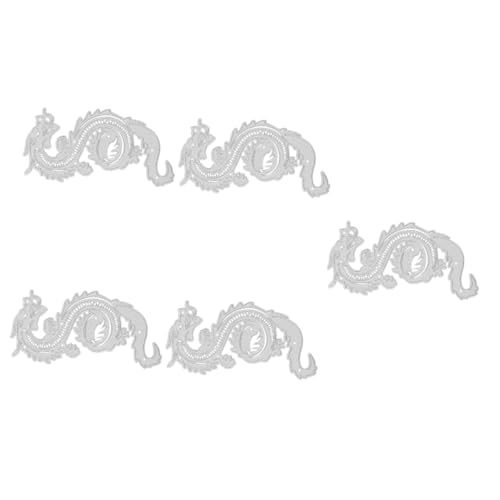 ARTIBETTER 5 Stück Dragon Stanzform Metall für Diy Projekte Mehrzweck Schablone Drachenform für Scrapbooking Album Dekoration und Fotorahmen Langlebig und Benutzerfreundlich von Artibetter