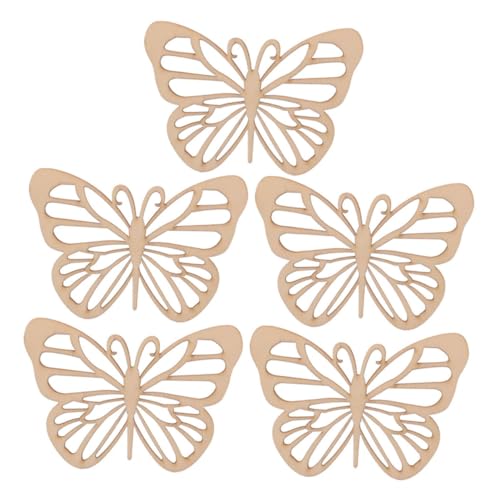 ARTIBETTER 5 Stück Holzchip -ornamente Schmetterlingsförmige Scheiben Diy-ornamente Schmetterlingsparty Handwerkliche Malerei Schmuck Selber Machen Handwerk Unvollendet Beige ARTIBETTER 5 Stück Holzchip -ornamente Schmetterlingsförmige Scheiben Diy-ornamente Schmetterlingsparty Handwerkliche Malerei Schmuck Selber Machen Handwerk Unvollendet Beige von Artibetter