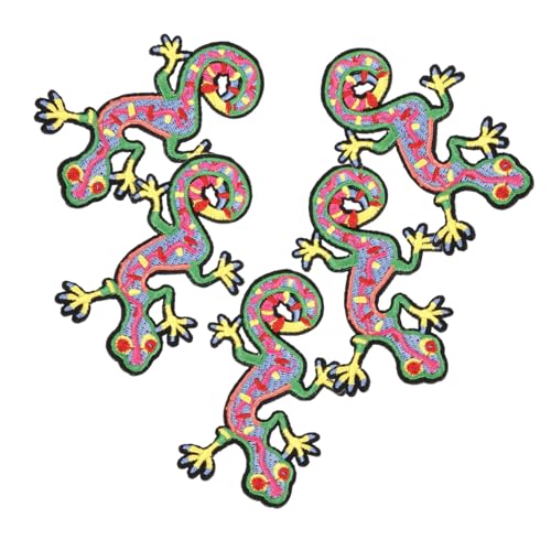 ARTIBETTER 5 Stück Kleidungsapplikationen Zum Aufnähen Von Aufnähern Für Kleidung Stickerei Bestickte Cartoon Kleidungsapplikationen Nähflicken Gecko Patches Kleidungsflicken ARTIBETTER 5 Stück Kleidungsapplikationen Zum Aufnähen Von Aufnähern Für Kleidung Stickerei Bestickte Cartoon Kleidungsapplikationen Nähflicken Gecko Patches Kleidungsflicken von Artibetter